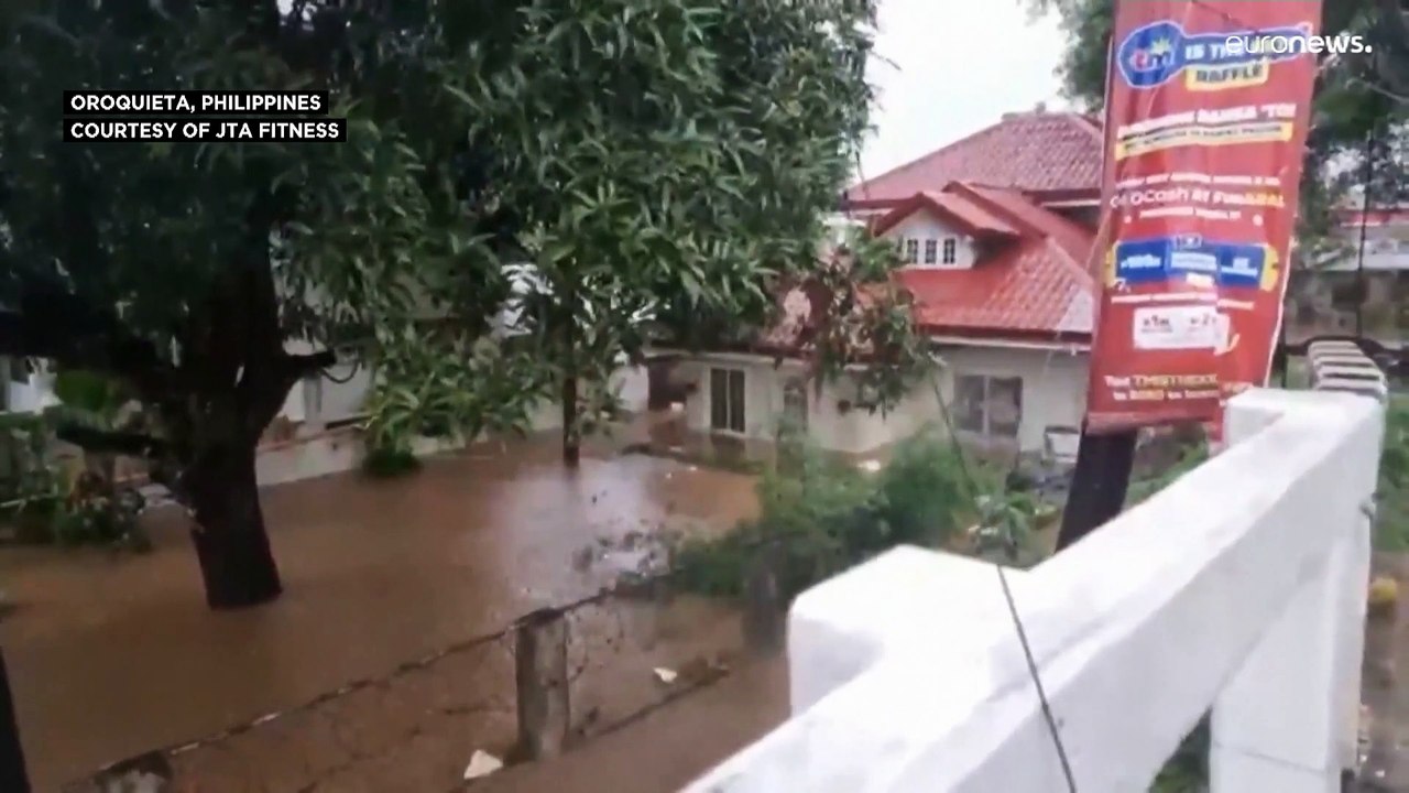 Tens of thousands evacuated after Christmas Day flooding in the Philippines