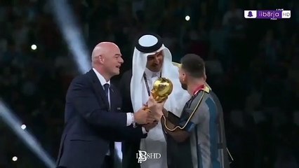 Messi World Cup Winning  Movement