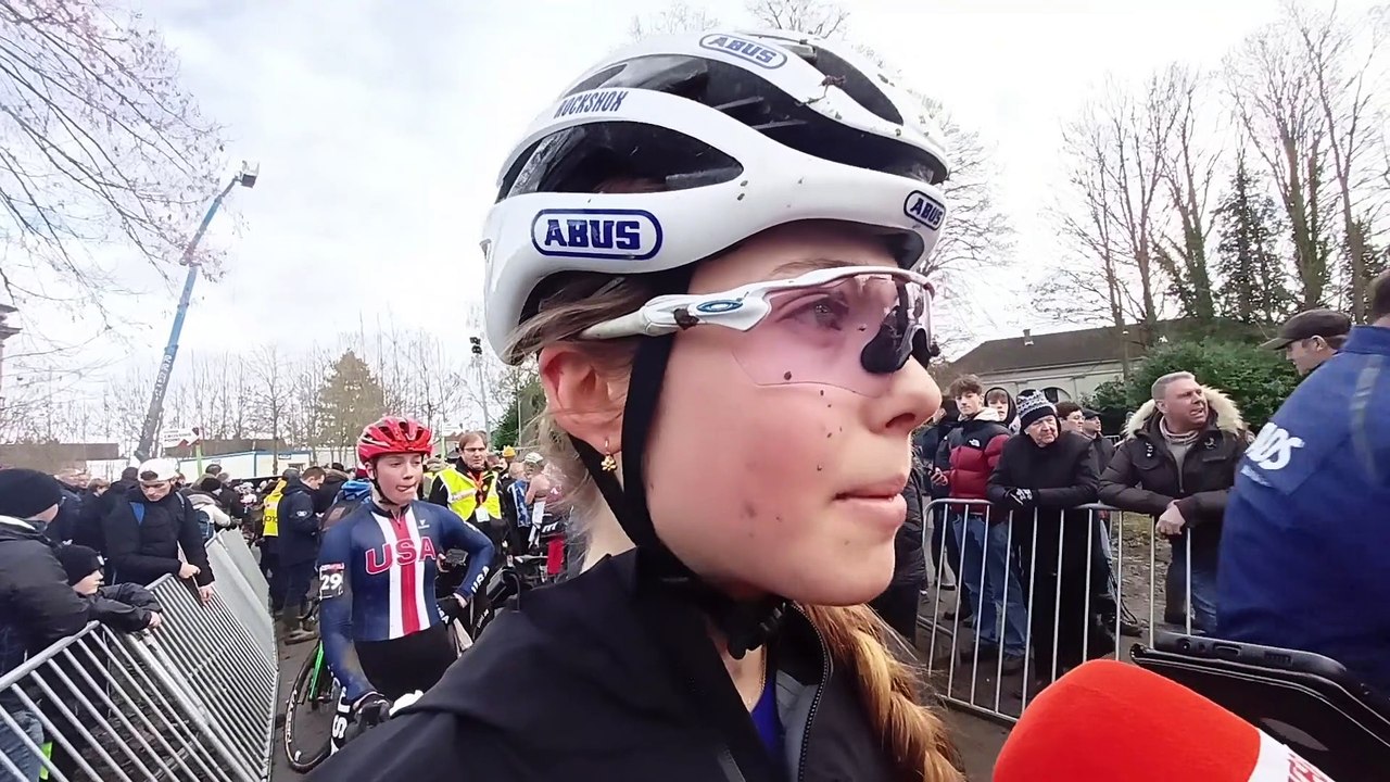 Cyclo-cross - Coupe du Monde - Gavere 2022 - Line Burquier : "Je suis contente de ma 11e place"