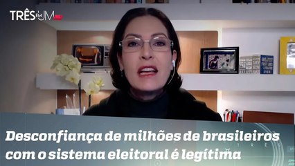 Cristina Graeml: Narrativa de ataque às urnas é ainda mais ridícula por vir da corte eleitoral