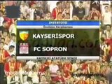 Kayserispor 1-0 FC Sopron 08.07.2006 - 2006-2007 UEFA Intertoto Cup 2nd Round 2nd Leg