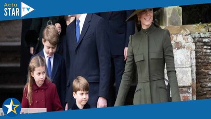 Kate Middleton : cet adorable dessin que Louis lui a offert après la messe de Noël