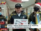 Niños y niñas del hospital Central del estado Táchira reciben juguetes por parte de la gobernación