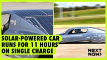 Solar-powered car runs for 11 hours on single charge | Next Now