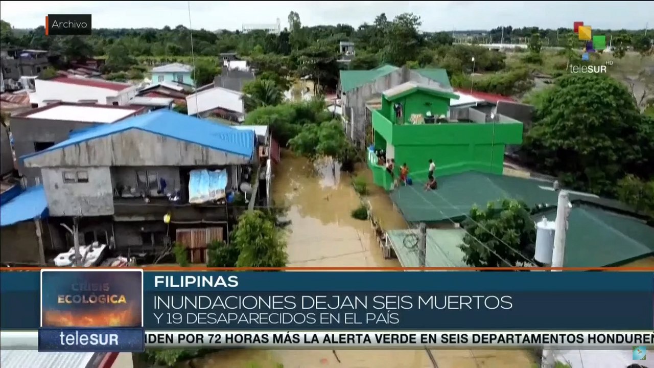 teleSUR Noticias 19:30 26-12: Varios países reportan afectaciones producto al cambio climático