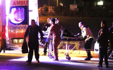 TIR'IN İŞÇİ MİNİBÜSÜNE ÇARPTIĞI KAZA KAMERADA; 1 ÖLÜ, 12 YARALI