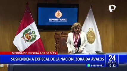 下载视频: “Por falta grave”: JNJ suspende a Zoraida Ávalos por designar como fiscal a hija de su amiga