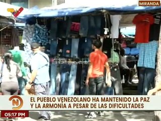 Pueblo venezolano de forma heroica sabe mantener la paz a pesar de  las sanciones económicas