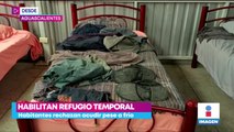 Aguascalientes habilita refugio temporal para apoyar a personas en situación de calle