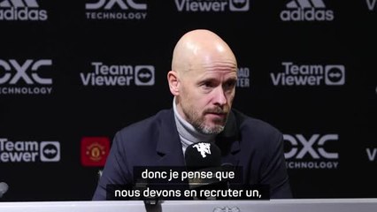 Man. United - Ten Hag : "Nous devons recruter un attaquant, mais il faut que ce soit le bon"
