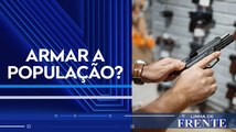 Quase metade da população brasileira quer arma de fogo em casa | LINHA DE FRENTE