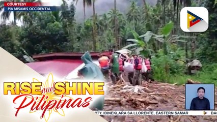 Gas station sa Oroquieta, Misamis Occidental, lumubog sa baha; Layawan River, halos umapaw hanggang tulay