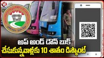 RTC Offer 10 Percent Discount On The Return Journey Ticket If To- And- Fro Tickets Are Booked _ V6