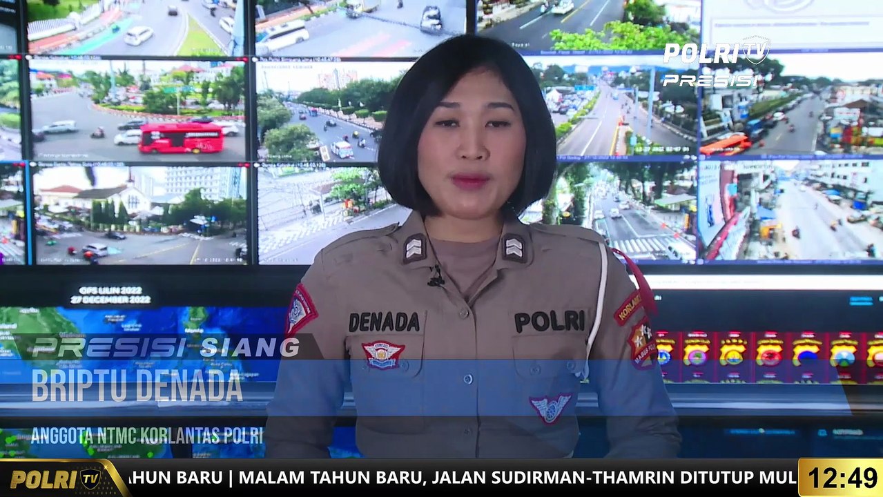 Live Pantauan Arus Lalu Lintas NTMC Siang (26/12/2022)
