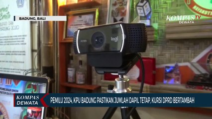 Pemilu 2024, KPU Badung Pastikan Jumlah Dapil
