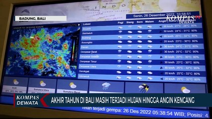 Akhir Tahun Di Bali Masih Terjadi Hujan Hingga Angin Kencang