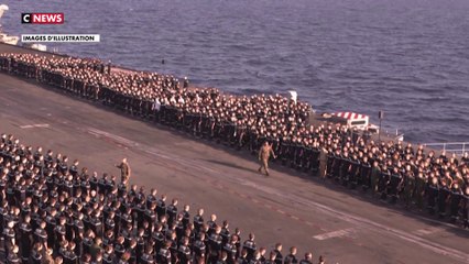 La vie à bord du porte-avions Charles de Gaulle