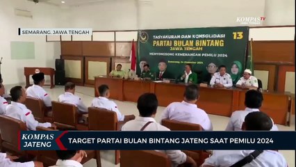Target Partai Bulan Bintang Jateng Saat Pemilu 2024