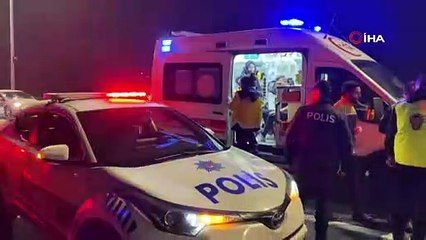 FSM köprüsünde makas terörü! Köprüden uçuyordu; yaralılar var!