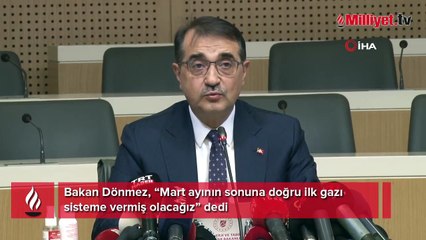 Karadeniz'de gaz müjdesi! Bakan Dönmez tarih verdi