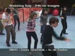 Shooting Day Cours de Tecktonik