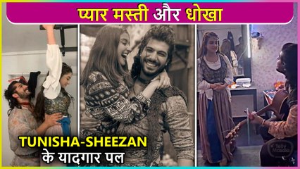 Tunisha Sharma's Unseen Moments With Bf Sheezan On The Set Of Ali Baba: Dastaan-E-Kabul