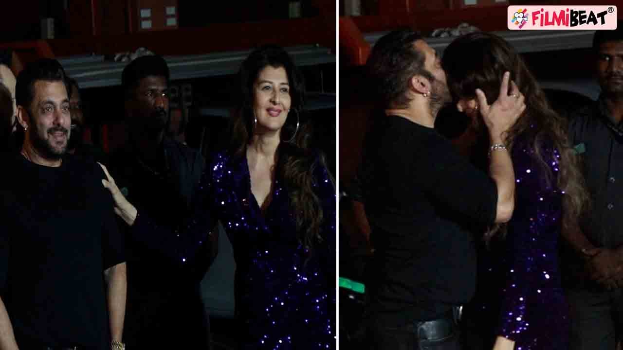 Salman Khan Birthday: Ex GF Sangeeta Bijlani को Kiss के साथ Salman ने किया See off, Viral Video