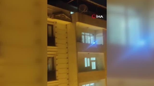 Balkonuna ses sistemi kurup tüm sokağa gece gündüz böyle müzik dinletti