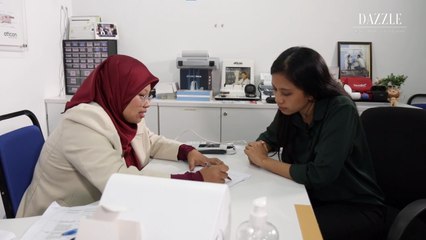 Dazzle - Getting our hearing tested!