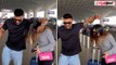 Divya Agarwal gets Clicked with BF Apurva Padgaonkar at Mumbai Airport, Viral Video| FilmiBeat