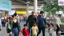 Gauri Khan, Suhana Khan, Karan Johar, Sunny Leone & Mouni Roy With Husband Spotted At Airport