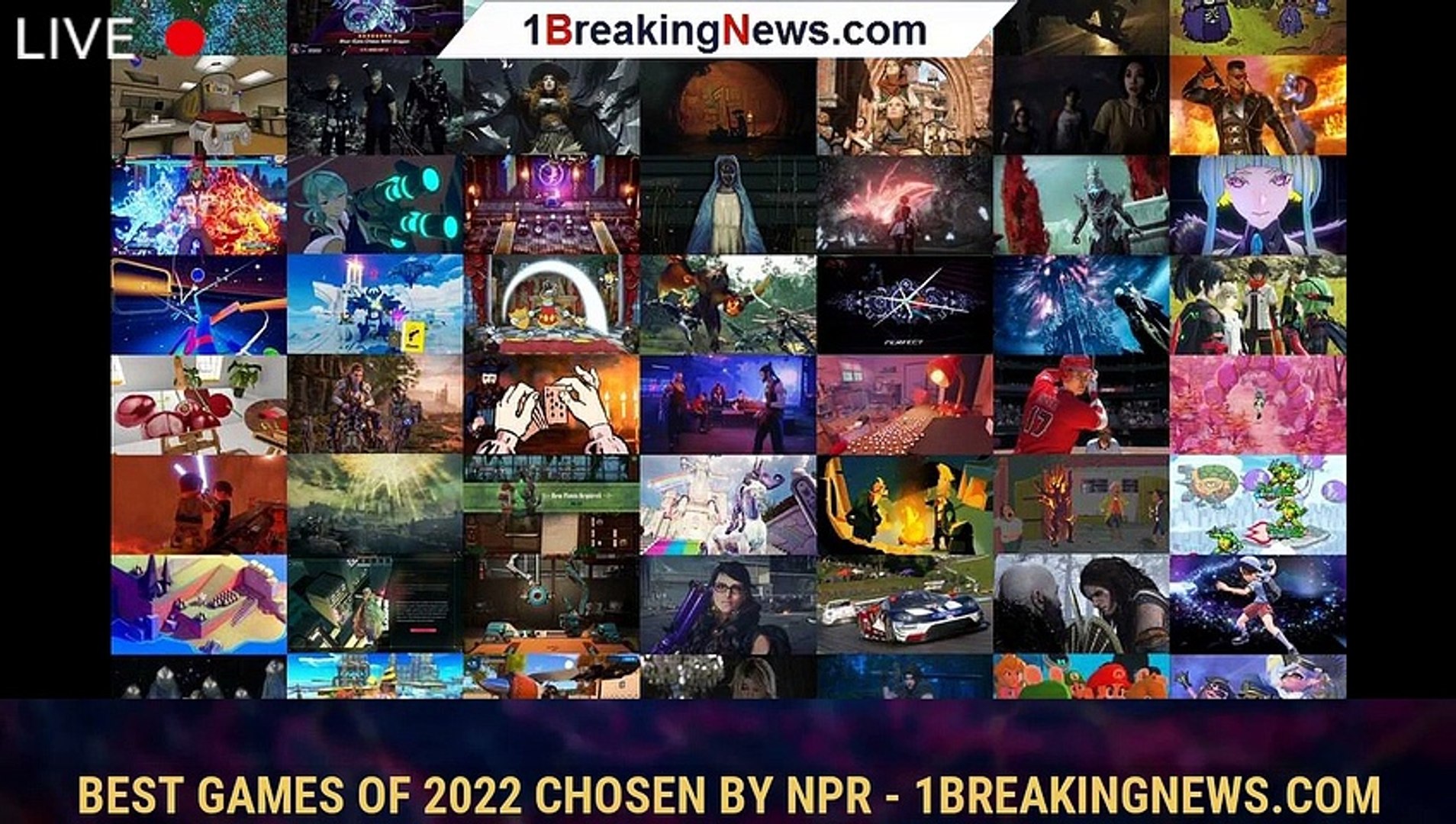 Best games of 2022 chosen by NPR : NPR