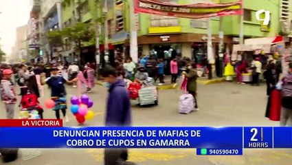 Gamarra: comerciantes formales y clientes denuncian abandono de las autoridades