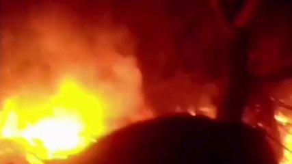 बांका: भीषण अग्निकांड में 4 घर जलकर राख, 3 दर्जन मवेशी झुलस कर हुए घायल