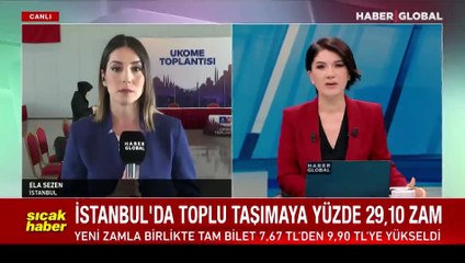 İstanbul'da toplu tașımaya zam