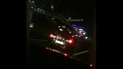 Ne göz varmış! Aracı güzel dedikten saniyeler sonra perte çıktı