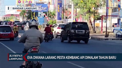 Eva Dwiana Larang Pesta Kembang Api di Malam Tahun Baru