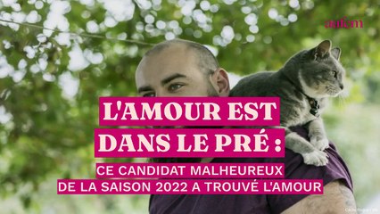 Скачать видео: L'Amour est dans le pré : ce candidat malheureux de la saison 2022 a trouvé l'amour !