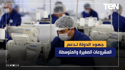 جهود الدولة لـدعم المشروعات الصغيرة والمتوسطة