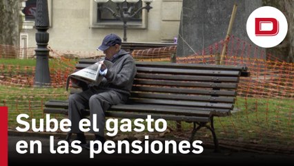 El gasto en pensiones alcanza la cifra récord de 10.943 millones, un 6,15 % más