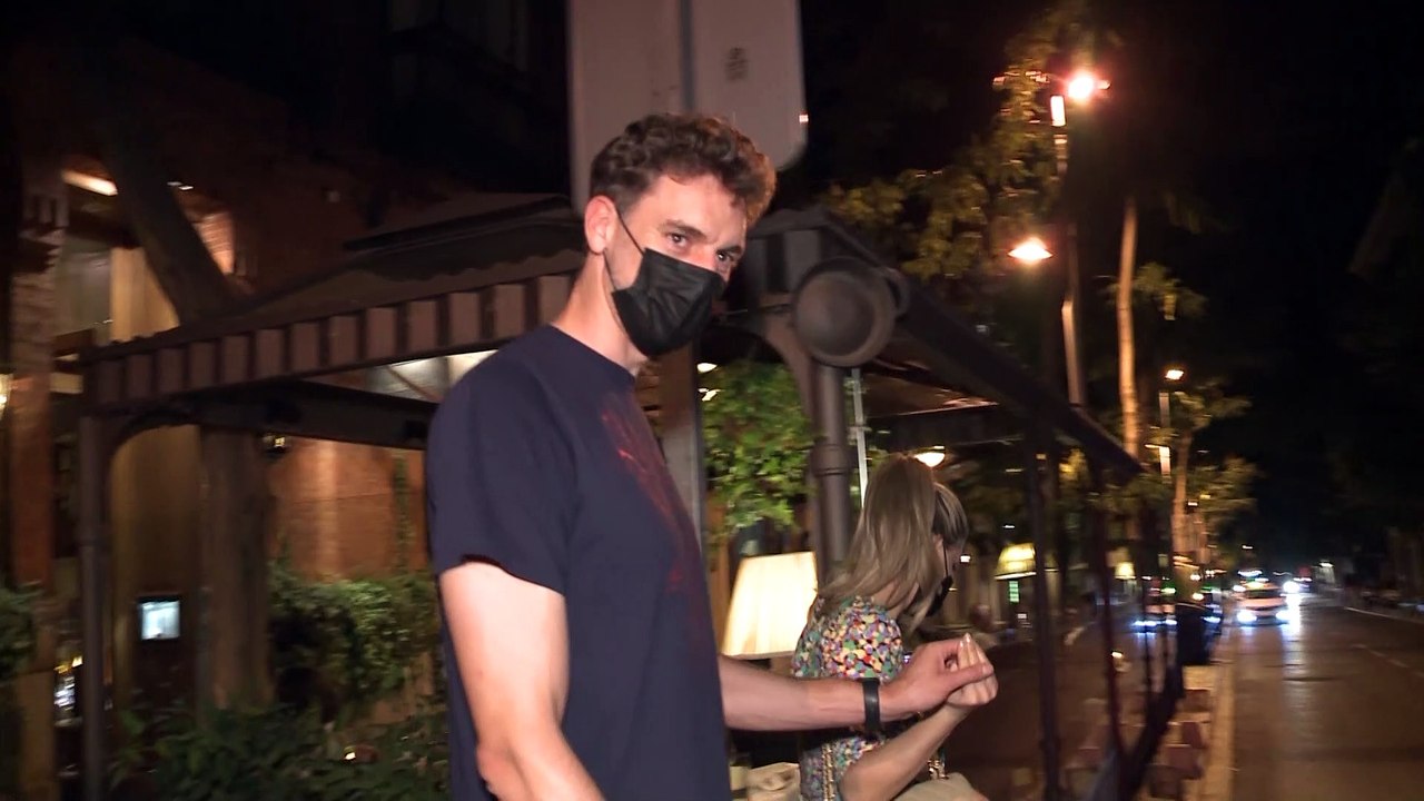 Primeras navidades de Pau Gasol con su hijo recién nacido