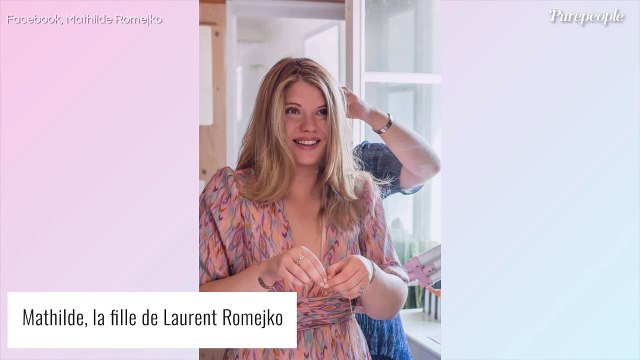 Laurent Romejko : Sa fille Mathilde est sublime, une belle blonde qui ressemble beaucoup à sa maman