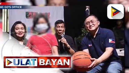 Dating Pang. Rodrigo Duterte at Sen. Bong Go, bumisita sa orphanage sa Davao City