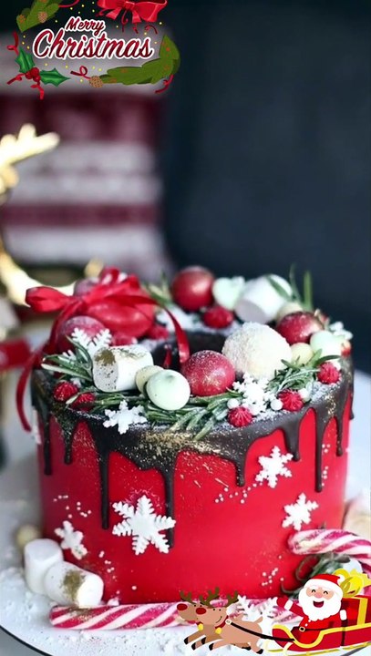 #christmas #cake #designs  (1)