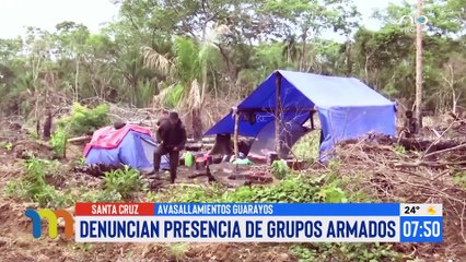 Download Video: Envían a la cárcel a 5 presuntos avasalladores armados en ascensión de Guarayos. Uno de los aprehendidos sería hermano de Paulino Camacho, imputado por el caso Las Londras