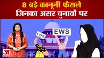 लोकसभा और विधानसभा चुनावों पर होगा इन कानूनी फैसलों का सीधा असर | Loksabha 2024 |