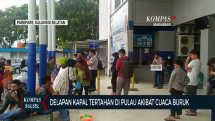 Delapan Kapal Tertahan Di Pulau Akibat Cuaca Buruk