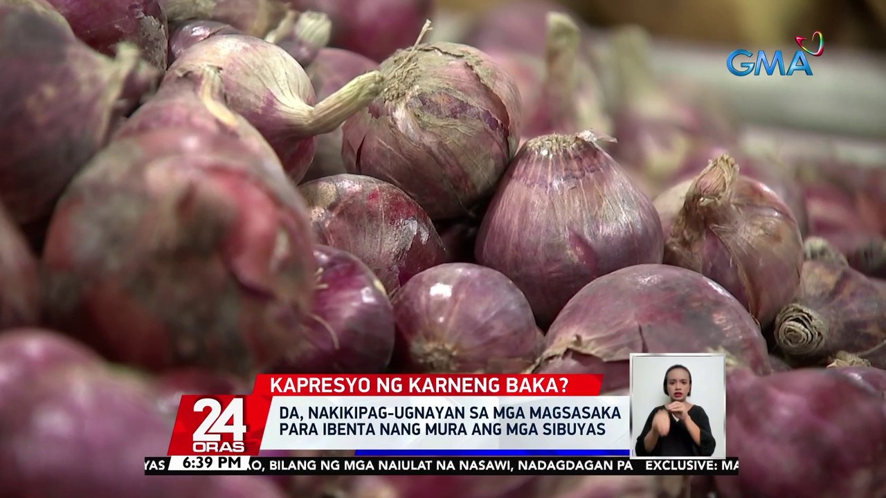 Kilo ng sibuyas sa ilang palengke, P600 na | 24 Oras