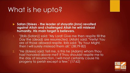 Know Your Enemy Shaytaan _ By Mohammad Ali _ The Great Deception Series