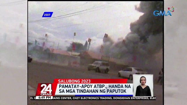 Mga namimili ng paputok, dagsa na | 24 Oras